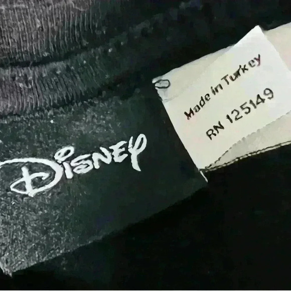 Cool Mickey - Mickey Mouse & Friends Women's Striped Crew Neck Medium T-Shirt - Picture 5 of 5